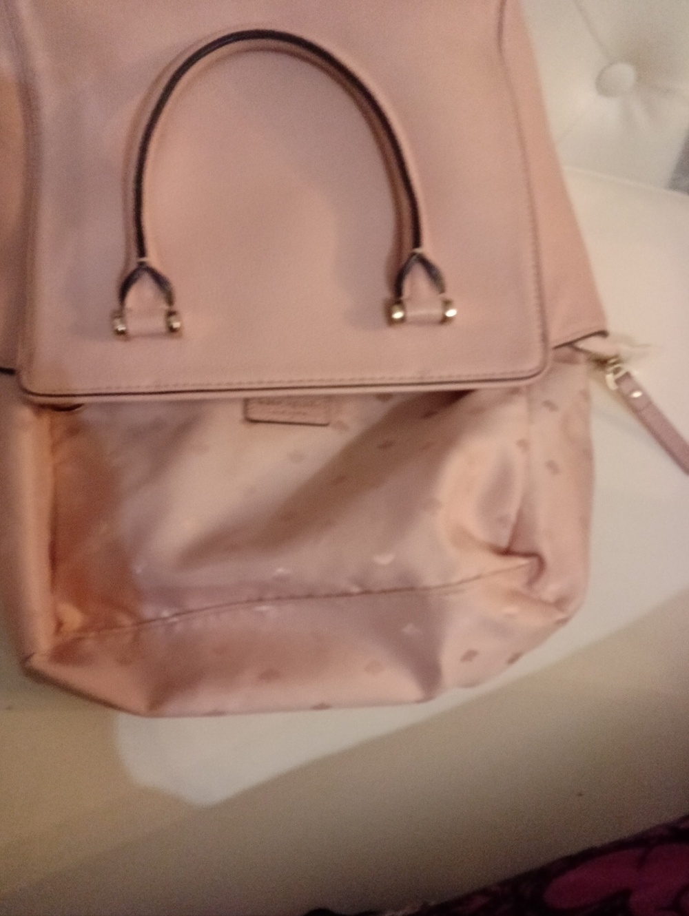 kate spade Chester Street Allyn Pebble leather satchel with tassel - Picture 7 of 9